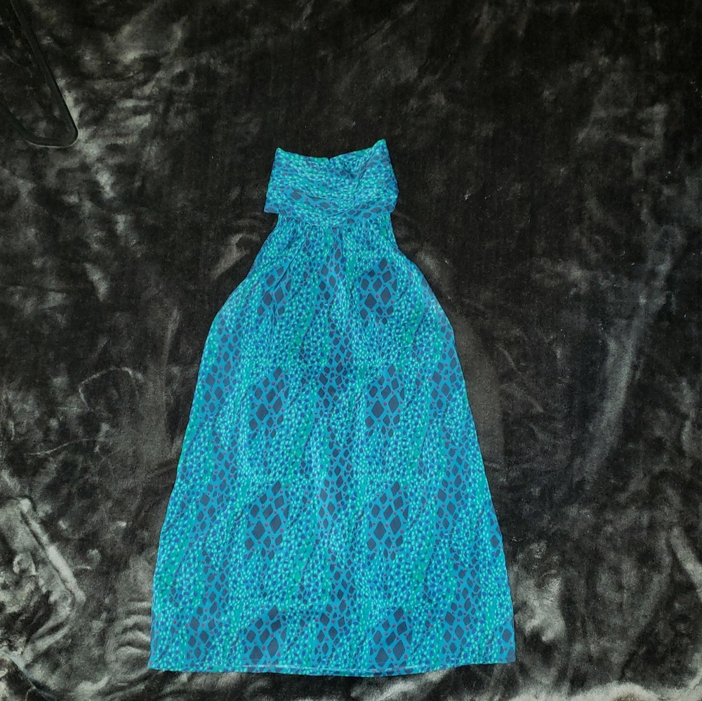 Turquoise Halter top - Picture 5 of 8